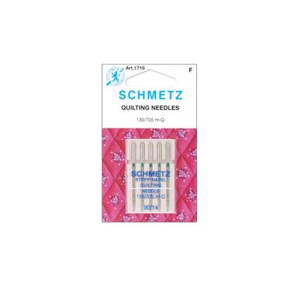 Schmetz Quilting Sewing Machine Needles 5 Pack 130/705 H-Q (90/14) 