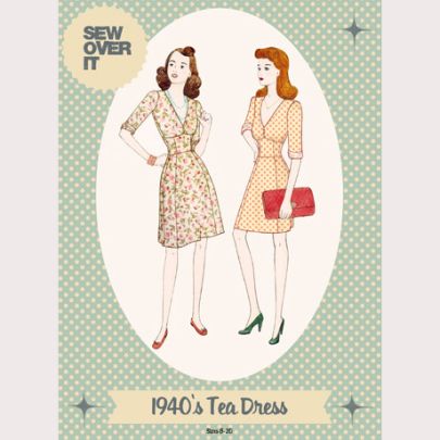 1940s Tea Dress - Sew Over It Pattern