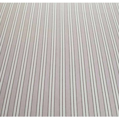 Cotton Twill Stripe - Pink