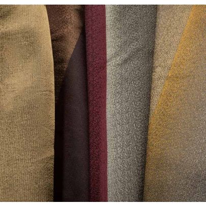 100% Silk - Multicolour Ombre Stripes