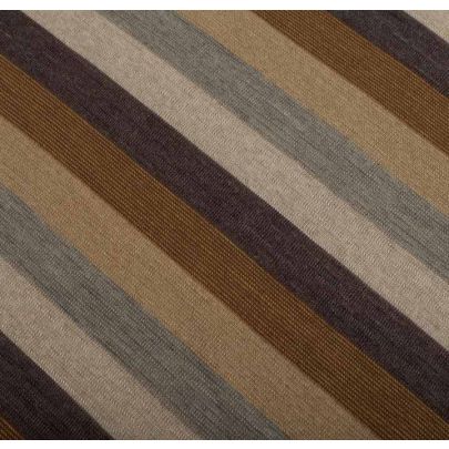 100% Polyester Yarn Dyed Brown Stripes Fabric