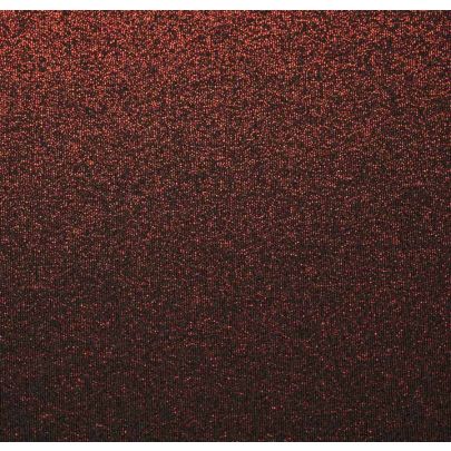 Polyester Foil Print Red Fabric