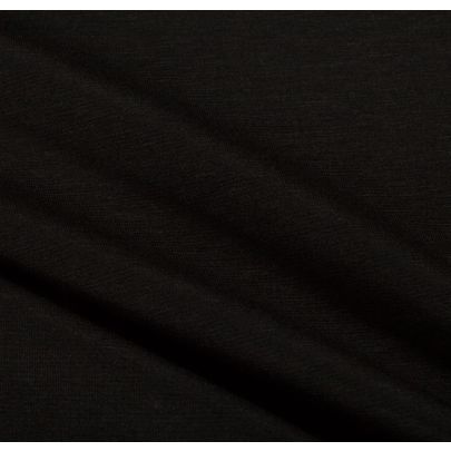 Rayon Elastane Black Fabric