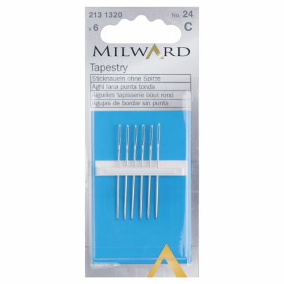 Milward Tapestry Hand Sewing Needles 6 Pack 