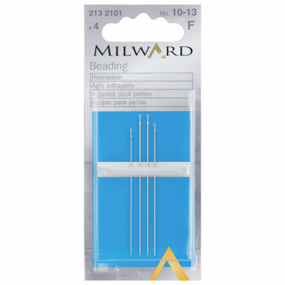 Milward Assorted Beading Hand Sewing Needles 4 Pack