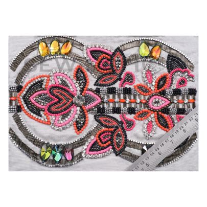 Alfie Embroidery - beaded craftsmanship with this exceptional hand embroidery