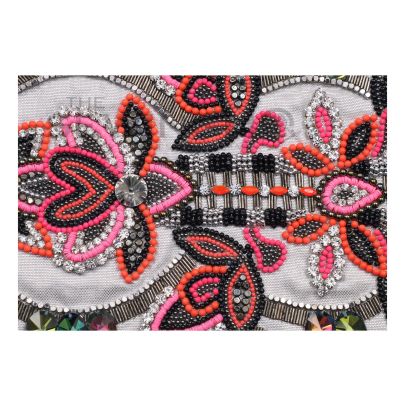Alfie Embroidery - beaded craftsmanship with this exceptional hand embroidery