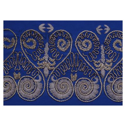 Aniya Fusion Embroidery - exquisite needlework is a fusion of yarn and metal wires