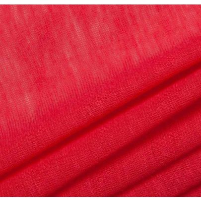 100% Cotton Single Jersey Pink Fabric