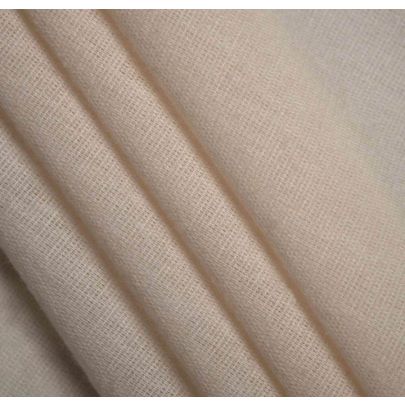 Cotton Linen White Fabric