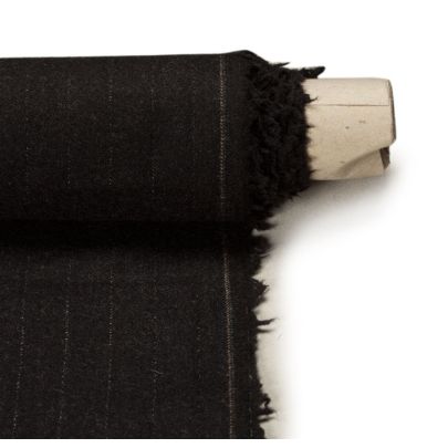 Solbiati - 100% Wool Flan Grey Fabric