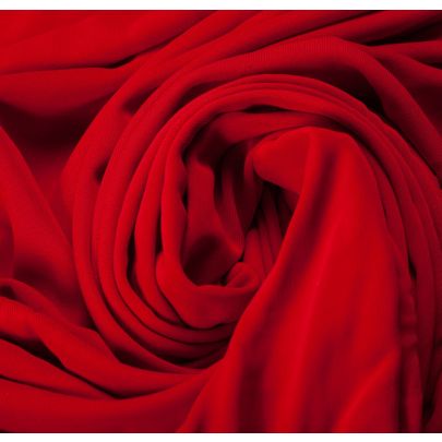 Viscose Red Fabric