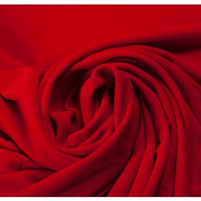 Viscose Red Fabric