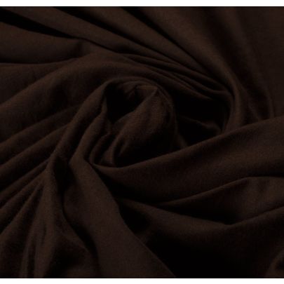 Rayon Elastane Brown Fabric