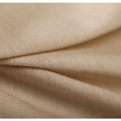Viscose Jersey Double Mercerised Brown Fabric