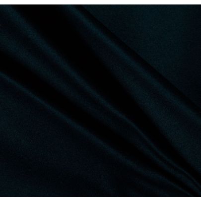 100% Silk Duchess Satin Teal Fabric