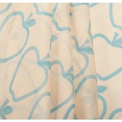 Apple Print Silk