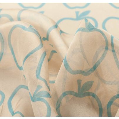 Apple Print Silk