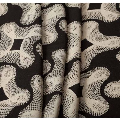 'Squiggle' by Jasper Conran 100% Rayon Fabric