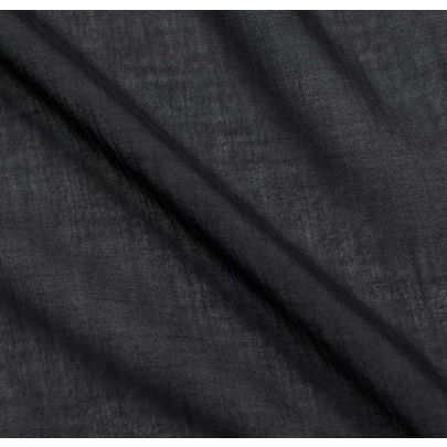 Black Cotton Voile