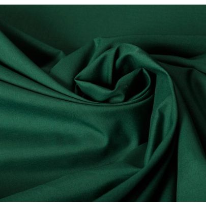 Cotton Poly Blend Green Fabric