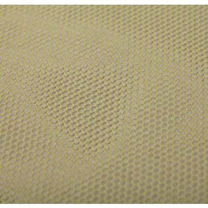100% Tulle Mesh Yellow Fabric