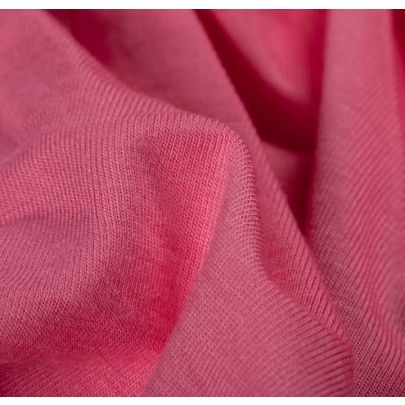 100% Rayon Jersey Pink Fabric