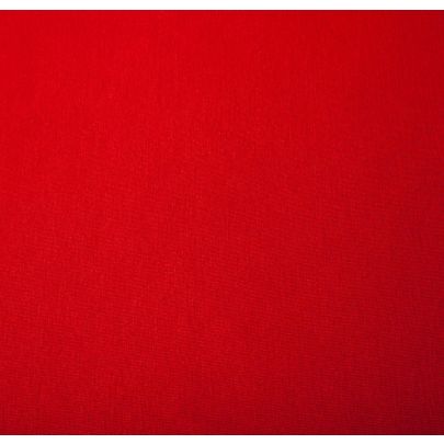 95% Cotton 5% Elastane Red Jersey Fabric