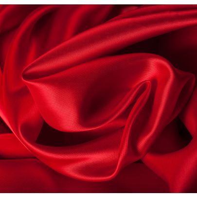 100% Poly Texo Red Fabric