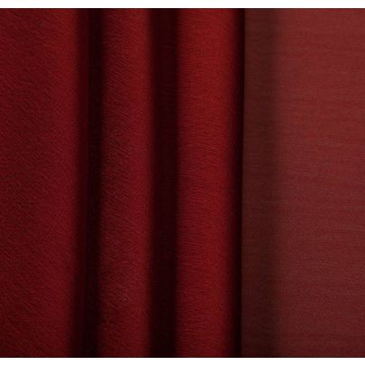 100% Silk Red Fabric