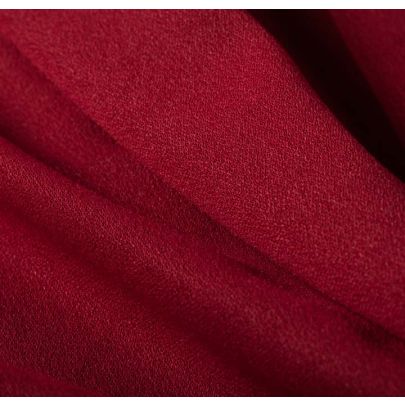 100% Polyester Red Fabric