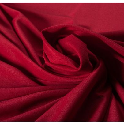100% Polyester Red Fabric