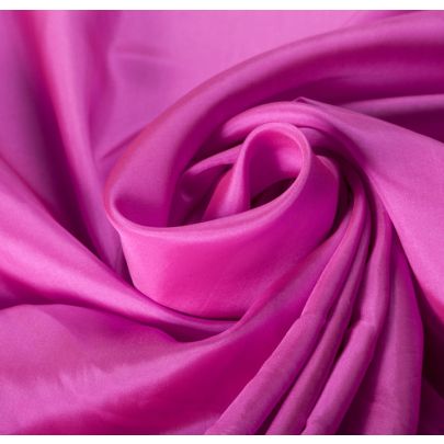 100% Habotai Silk Pink Fabric