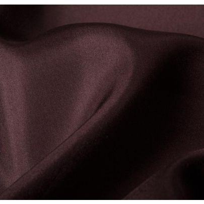 100% Silk Brown Fabric