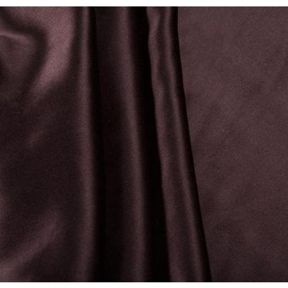 100% Silk Purple Fabric