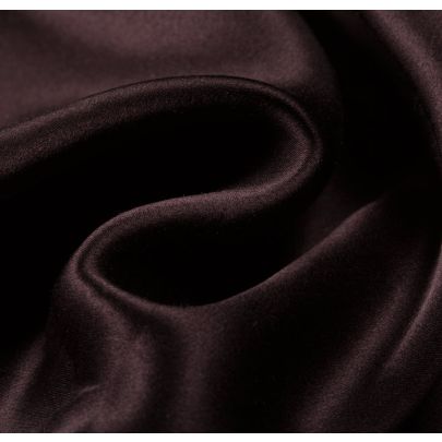 100% Silk Purple Fabric