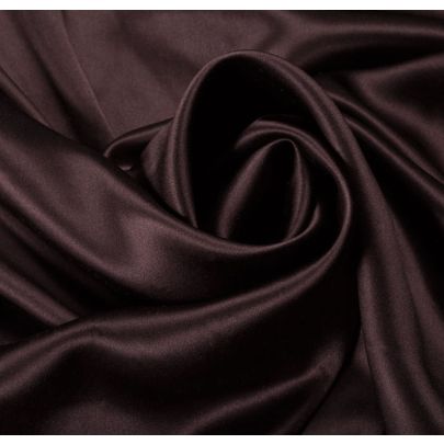 100% Silk Purple Fabric