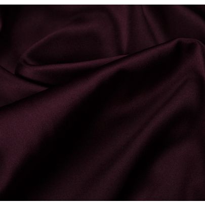 100% Silk Purple Fabric