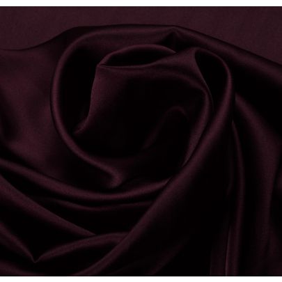 100% Silk Purple Fabric