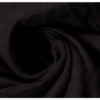 100% Linen Purple Fabric