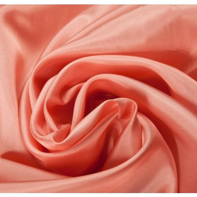 100% Silk Pink Fabric