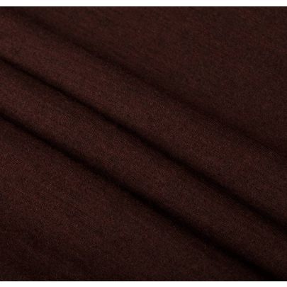 100% Wool Jersey Brown Fabric