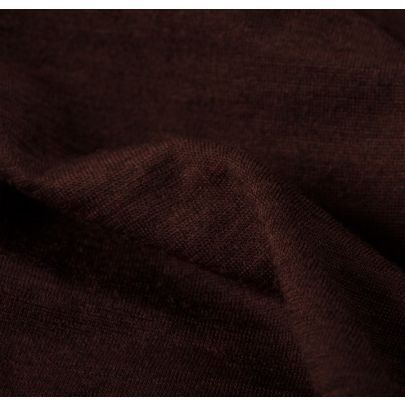 100% Wool Jersey Brown Fabric