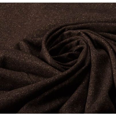Mario Boselli 100% Wool Brown Fabric