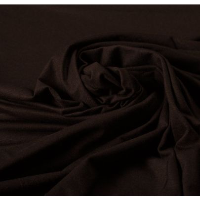 Mario Boselli - 100% Wool Interlock Mel Brown Fabric