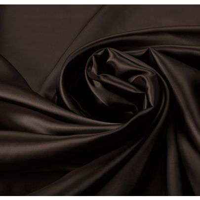 100% Rayon Lining Brown Fabric