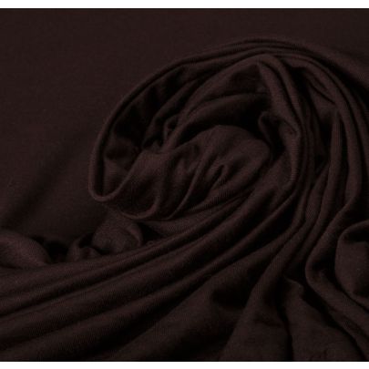 100% Rayon Jersey Brown Fabric