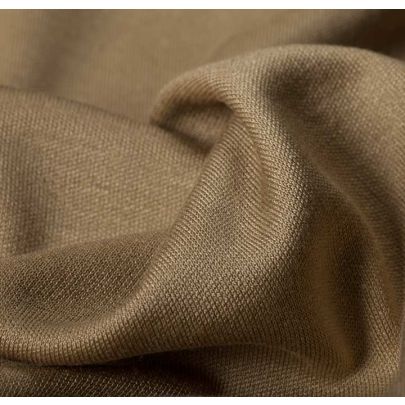 100% Rayon Jersey Beige Fabric