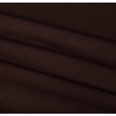 100% Rayon Jersey Brown Fabric