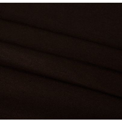 100% Wool Slub Jersey Brown Fabric